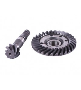 Главная пара переднего моста (шестерни конические: ведущая Z-30 + ведомая Z-8) Jinma