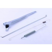 Рычаг привода дроссельной заслонки + тяга + пружина - 188F