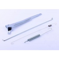 Рычаг привода дроссельной заслонки + тяга + пружина - 188F