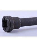 Вал привода переднего моста L-700 мм Z-15 мм диаметр 24 мм DongFeng 244